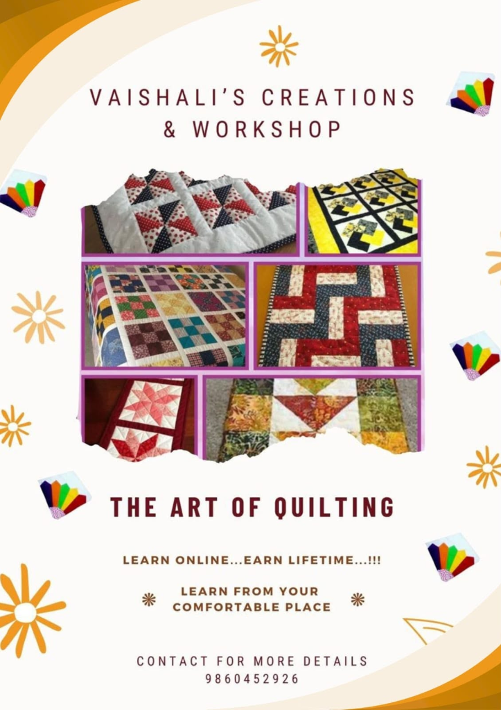 Creative bag making and stitching workshop showcase